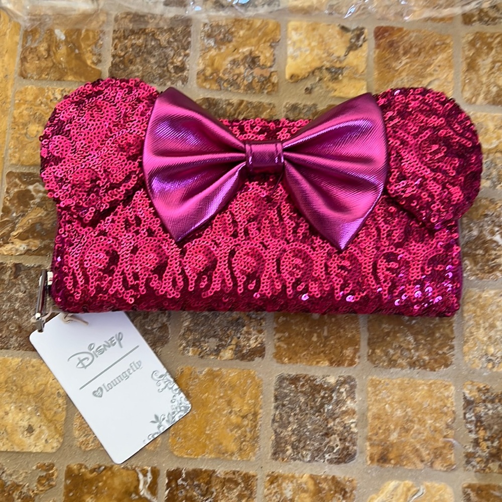 Loungefly Minnie Mouse Sequin Wallet